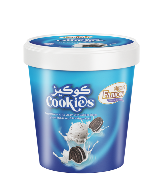 Fabion Cookies Tall Cup Ice Cream