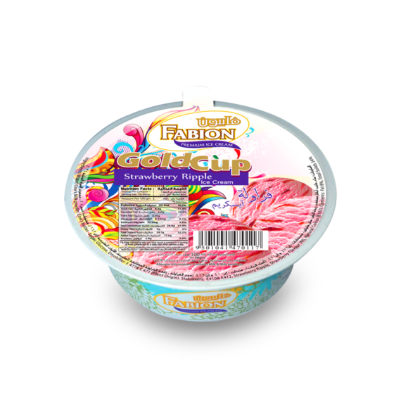 Fabion Strawberry Ripple Ice Cream