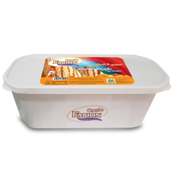 Fabion Caramel Ripple Ice Cream