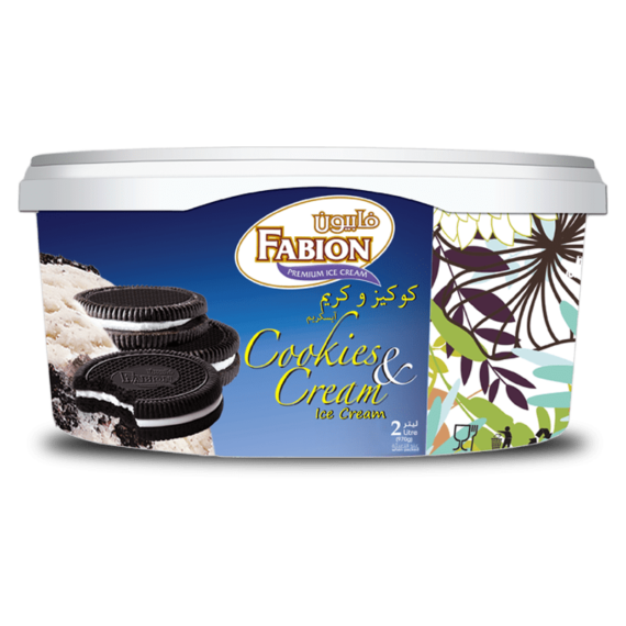 Fabion Cookies and Cream Ice Cream