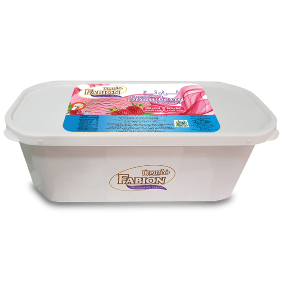 Fabion Strawberry Sugar free & Low fat  Ice Cream