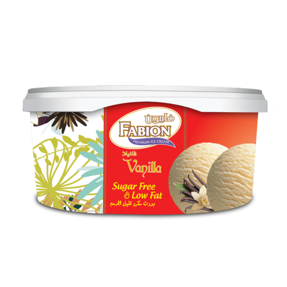 Fabion Vanilla Sugar Free & Low Fat Ice Cream